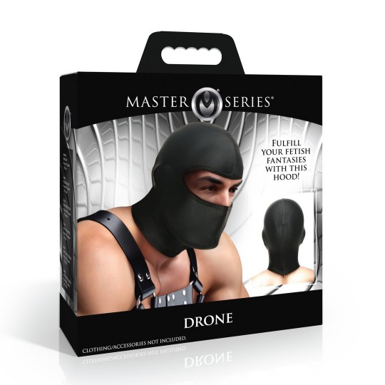 DRONE - CAPUCHA CON OJOS ABIERTOS - NEGRA