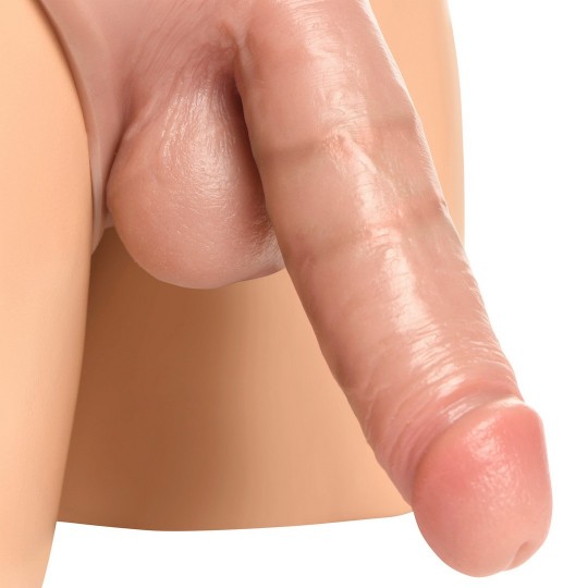 ARNÉS DE SILICONA HUECO STEALTH - 8 / 20 CM