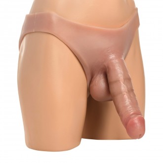 ARNÉS DE SILICONA HUECO STEALTH - 8 / 20 CM