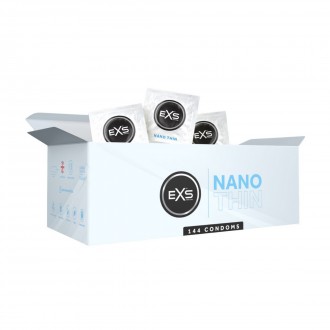 EXS NANO THIN - CONDONES - 144 PIEZAS