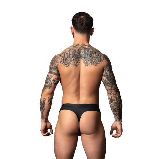 TANGA DESPRENDIBLE - NEGRO