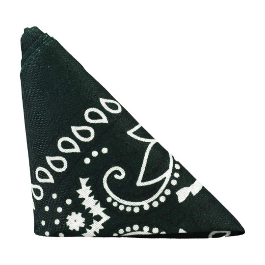 THE CODE - ANILLO DE SILICONA CON BANDANA - VERDE CAZADOR