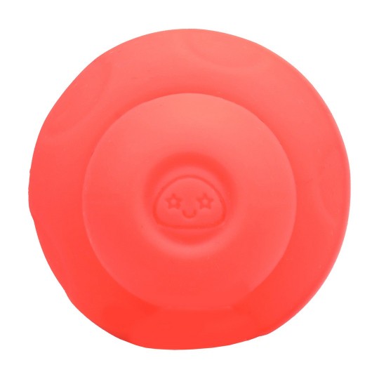 MUSHROOM VIBE - VIBRADOR DE SILICONA RECARGABLE - DURAZNO