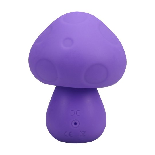 MUSHROOM VIBE - VIBRADOR DE SILICONA RECARGABLE - PÚRPURA