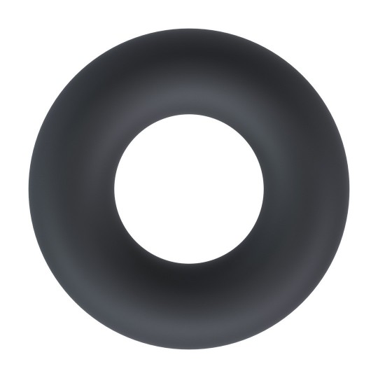 LEVELZ LIQUID SILICONE COCKRING  M BLACK