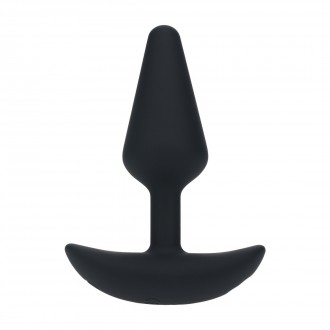 LEVELZ CLASSIC VIBRATING SILICONE ANAL PLUG S  BLACK