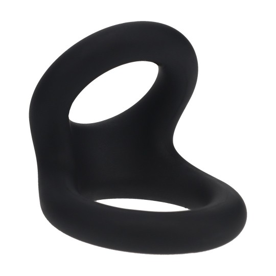 LEVELZ DOUBLE O SILICONE COCKRING S BLACK