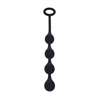 WATERDROP BOLAS ANALES DE SILICONA - S - 20MM - NEGRO