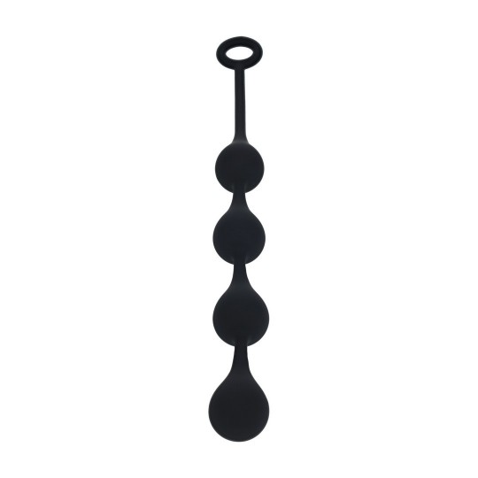 WATERDROP BOLAS ANALES DE SILICONA -M - 30MM - NEGRO