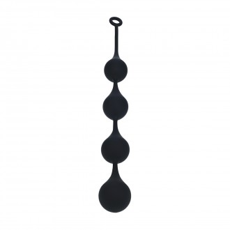 LEVELZ WATER DROP-SHAPED ANAL BEADS XXL 60MM BLACK
