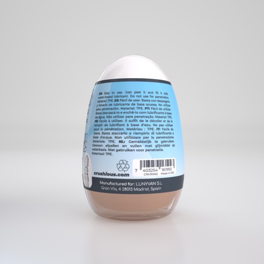 UOVO MASTURBATORE EZY EGG THE LOVER CRUSHIOUS