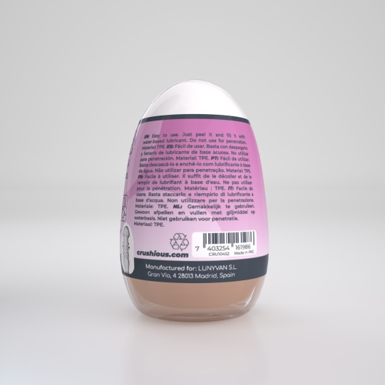 ŒUF MASTURBATEUR EZY EGG THE SKILLED CRUSHIOUS