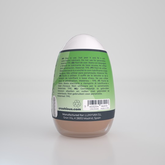 CRUSHIOUS EZY EGG THE EXPERT MASTURBATOR EGG