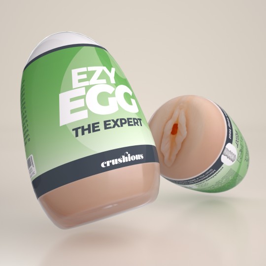 HUEVO MASTURBADOR EZY EGG THE EXPERT CRUSHIOUS