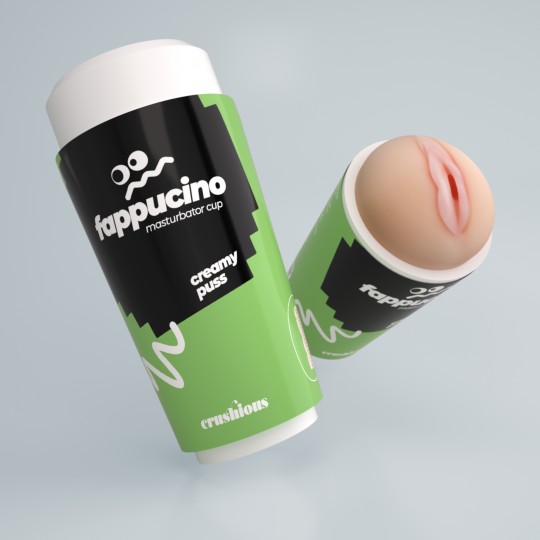 FAPPUCCINO MASTURBATORE VAGINALE PORTATILE CREAMY PUSS CRUSHIOUS