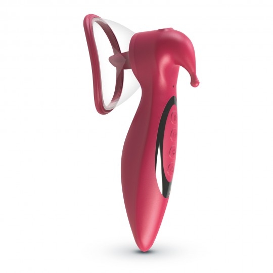 SACI STIMOLATORE CLITORIDEO E CAPEZZOLO CON ASPIRAZIONE CRUSHIOUS