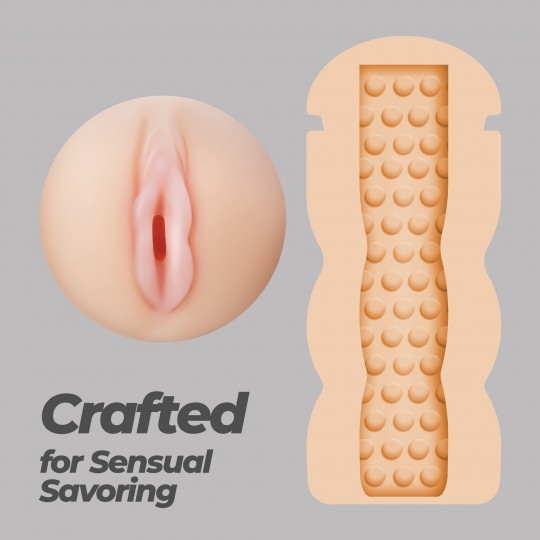 PACK DE 72 FAPPUCINO CREAMY PUSS TRAGBARER VAGINALER MASTURBATOR CRUSHIOUS