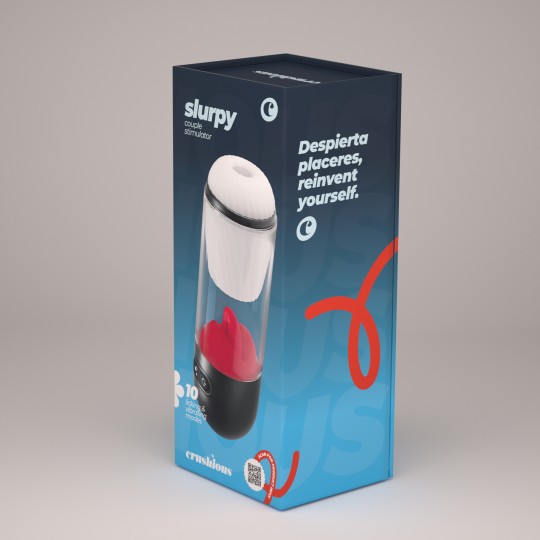 SLURPY MASTURBATEUR DÉTACHABLE 2 EN 1 CRUSHIOUS