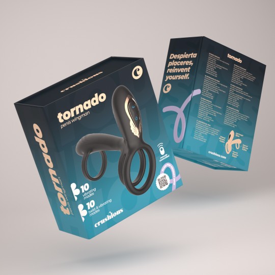 PACK 5 + 1 GRATUITO TORNADO ARMATURA ROTANTE PER IL PENE CRUSHIOUS