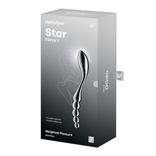 GODE MÉTALLIQUE STAR FORCE 1 SATISFYER