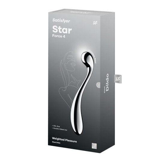 DILDO IN METALLO STAR FORCE 4 SATISFYER