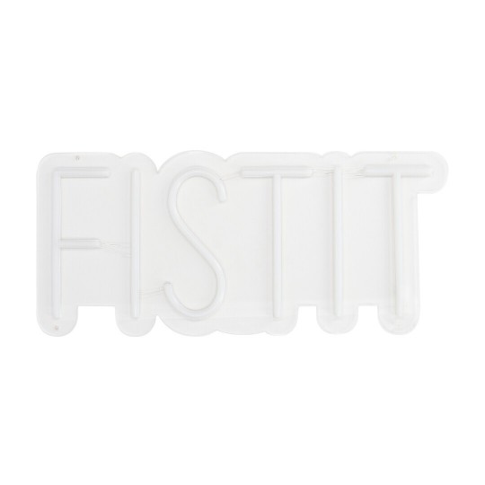 LED NEON BRAND SIGN - FIST IT