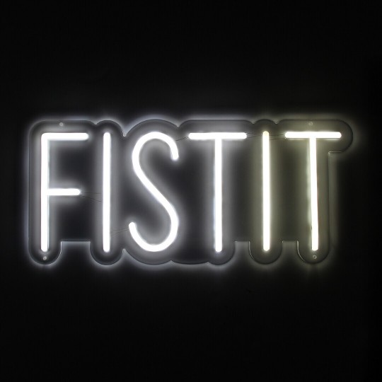 LED NEON BRAND SIGN - FIST IT