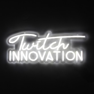 LED NEON BRAND SIGN - TWITCH INNOVATION