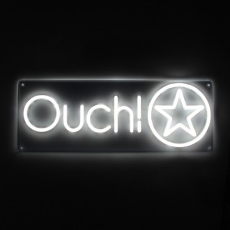 LED NEON BRAND SIGN - OUCH!