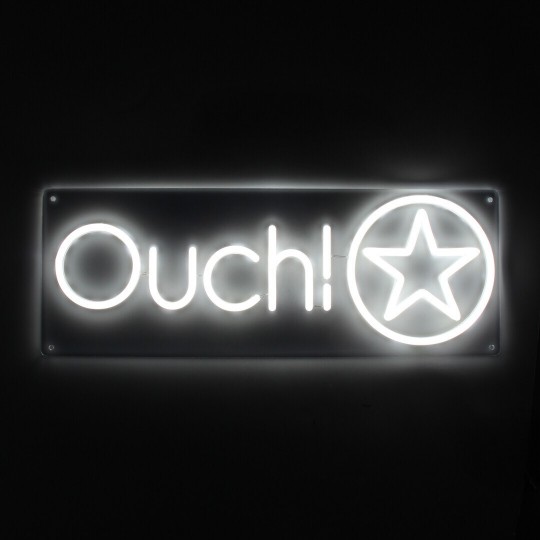 LED NEON BRAND SIGN - OUCH!