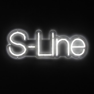 LED NEON BRAND SIGN - S-LINE
