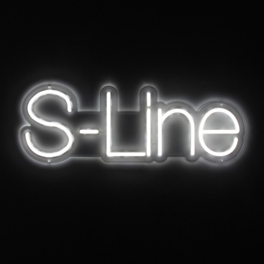 LED NEON BRAND SIGN - S-LINE