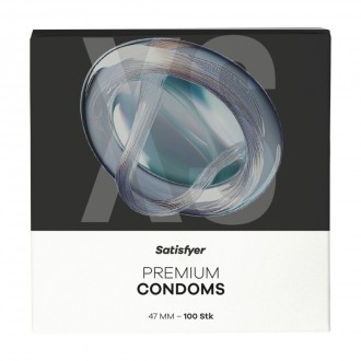 CONDOMS - SIZE XS - 47MM - 100 PIECES
