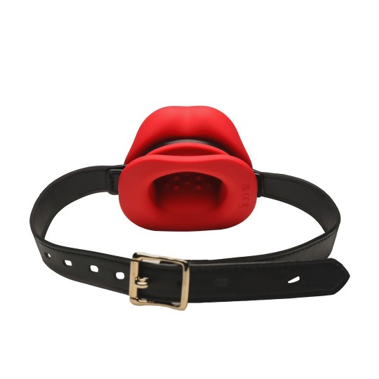 SISSY - VIBRATING MOUTH GAG - RED