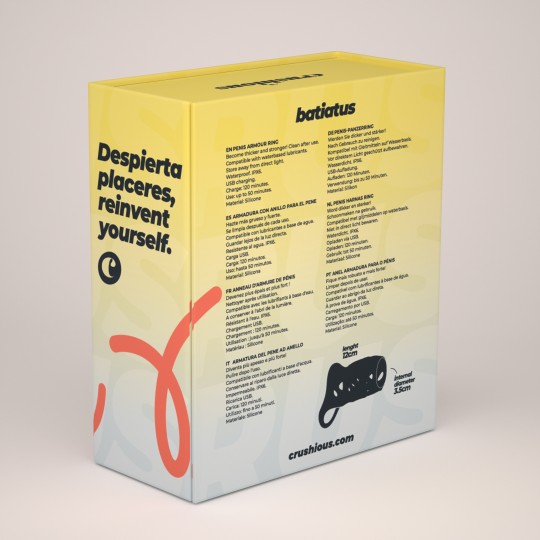 BATIATUS ANILLO DE ARMADURA PARA EL PENE CRUSHIOUS