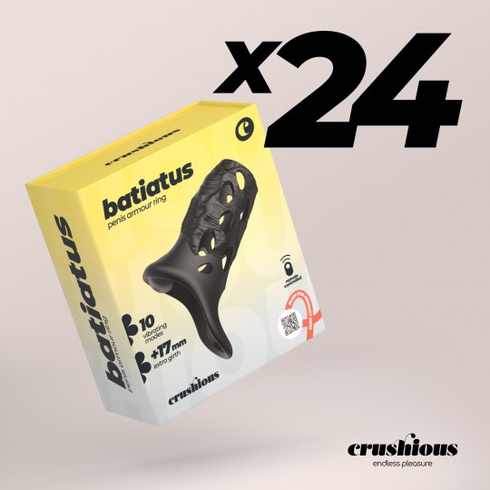 24ER-PACKUNG BATIATUS  PANZERPENISRING CRUSHIOUS