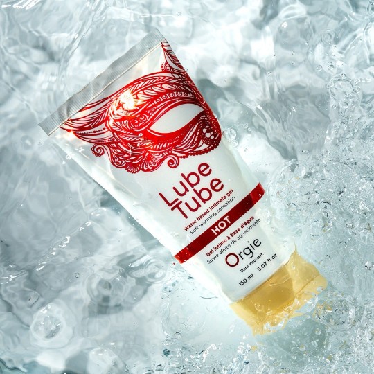 WASSERBASIERTER GLEITMITTEL MIT WÄRMEEFFEKT LUBE TUBE 150ML ORGIE