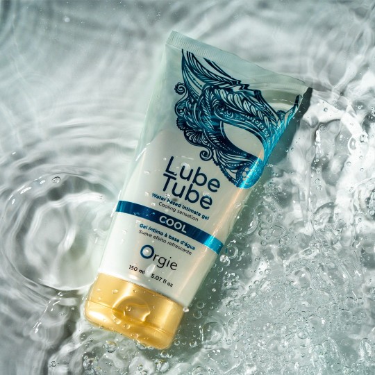 LUBRIFIANT À BASE D'EAU AVEC EFFET FRAIS LUBE TUBE 150ML ORGIE