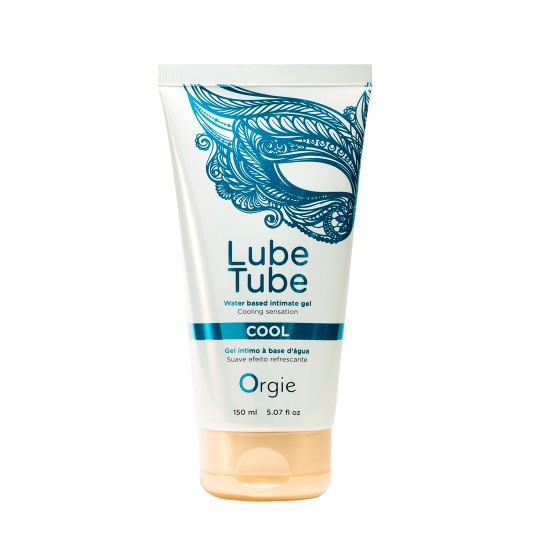 LUBRIFICANTE À BASE DE ÁGUA COM EFEITO FRIO LUBE TUBE 150ML ORGIE