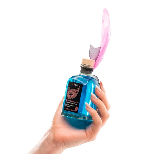 KIT DE MASSAGE LIPS SEXY THERAPY BARBE A PAPA 100ML ORGIE