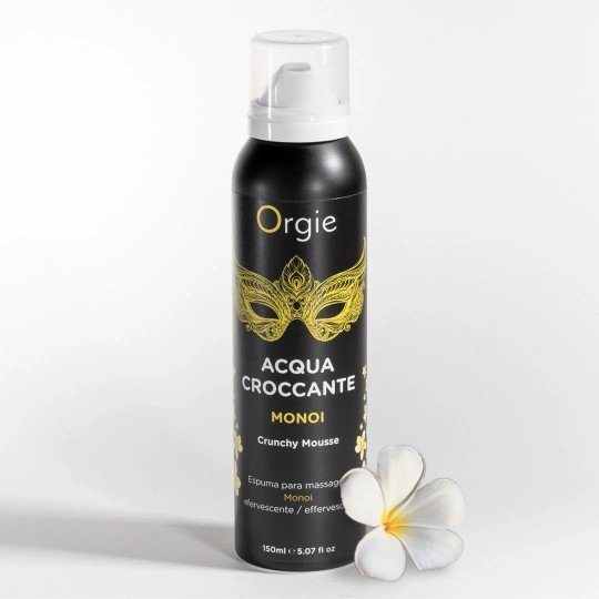 ESPUMA DE MASAJE CRACKELING ACQUA CROCCANTE MONÖI 150ML ORGIE