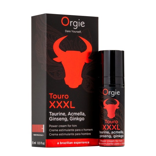 ORGIE TOURO XXXL ERECTION CREAM 15ML