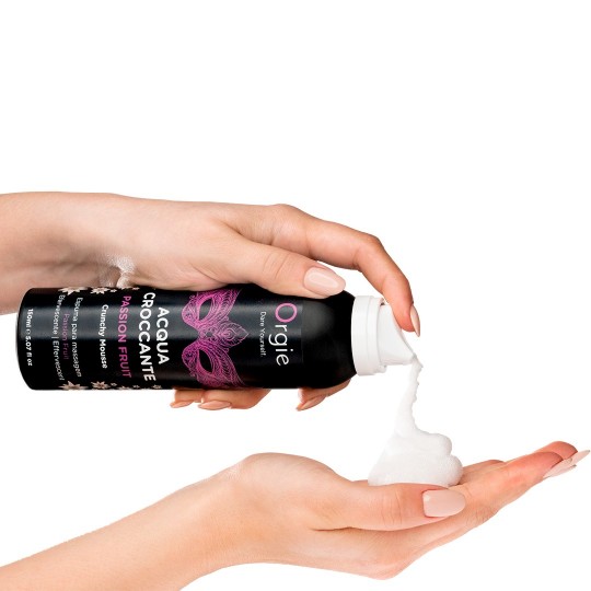 MASSAGESCHAUM CRACKELING ACQUA CROCCANTE MARACUJA 150ML ORGIE