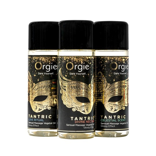 SET DI OLI DA MASSAGGIO TANTRIC SENSUAL MINI SIZE 3X30ML ORGIE