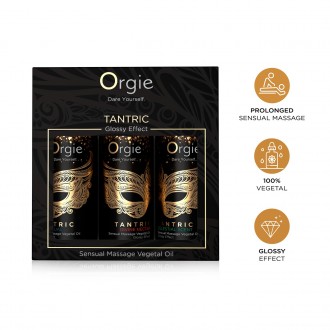 ORGIE TANTRIC SENSUAL MASSAGE OIL SET MINI SIZE 3X30ML