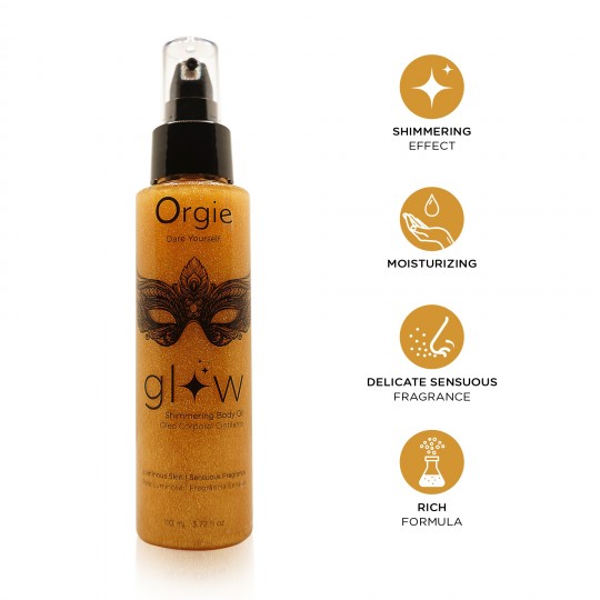 OLIO ILLUMINANTE PER IL CORPO GLOW 110ML ORGIE