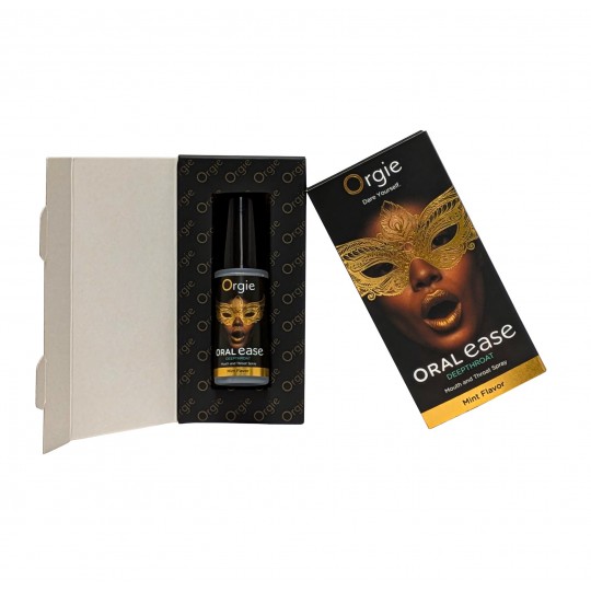 SPRAY RELAJANTE DE MENTA PARA LA GARGANTA FUNDA 15ML ORGIE