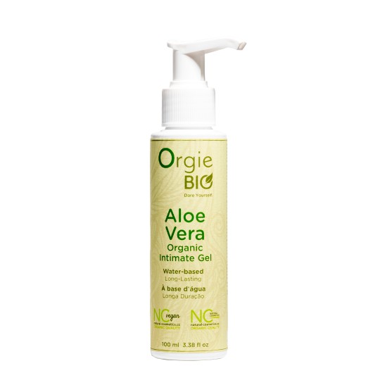 GEL LUBRIFICANTE A BASE D'ACQUA BIO ALOE VERA 100ML ORGIE
