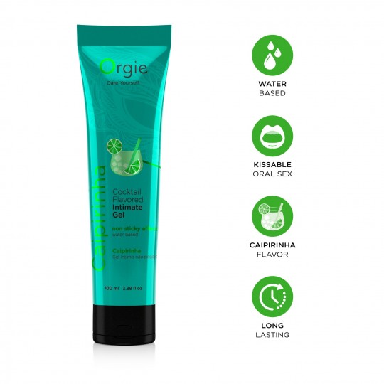GLEITMITTEL LUBE TUBE COCKTAIL CAIPIRINHA 100ML ORGIE