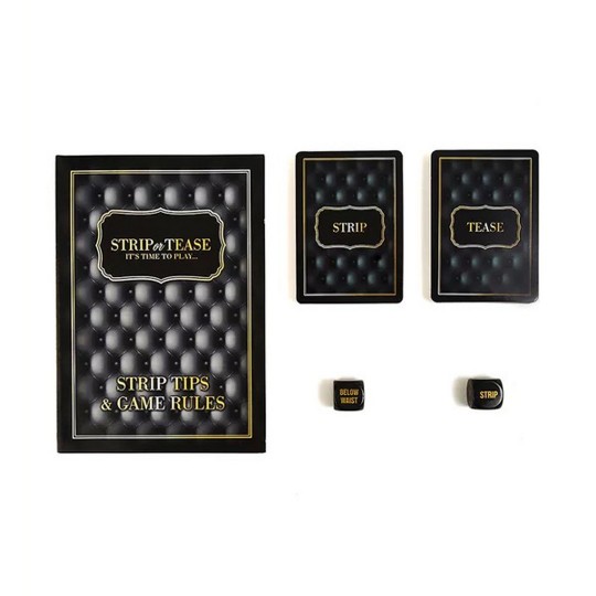 JOGO DE CARTAS E DADOS STRIP OR TEASE ADULT GAMES